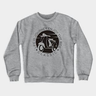 Vespa Scooter Vintage Crewneck Sweatshirt